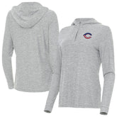 Cincinnati Reds Antigua Women's Daybreak Quarter-Zip Hoodie Outlet