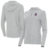Detroit Tigers Antigua Women's Daybreak Quarter-Zip Hoodie Outlet
