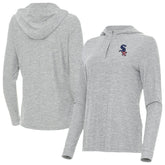 Chicago White Sox Antigua Women's Daybreak Quarter-Zip Hoodie for sale