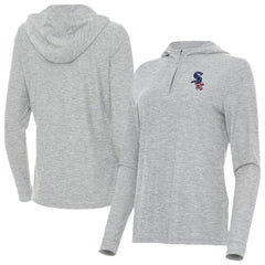 Chicago White Sox Antigua Women's Daybreak Quarter-Zip Hoodie for sale
