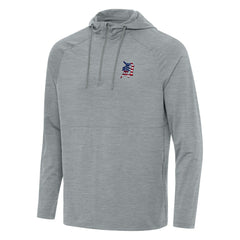 Detroit Tigers Antigua Spikes Stars and Stripes Team Logo Quarter-Zip Pullover Hoodie for sale