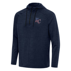 Kansas City Royals Antigua Spikes Stars and Stripes Team Logo Quarter-Zip Pullover Hoodie Near Me