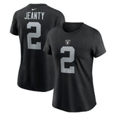 Ashton Jeanty Las Vegas Raiders Women's Name & Number T-Shirt - Black - Nike