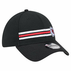 Kansas City Chiefs New Era Stripes 39THIRTY Flex Hat - Black - NFL