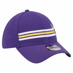 Minnesota Vikings New Era Stripes 39THIRTY Flex Hat - Purple - NFL