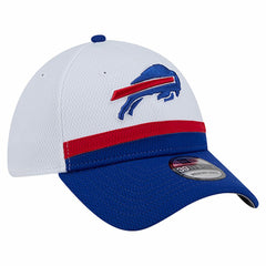 Buffalo Bills New Era Dashmark Rays 39THIRTY Flex Hat - White/Royal - NFL