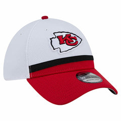Kansas City Chiefs New Era Dashmark Rays 39THIRTY Flex Hat - White/Red - NFL