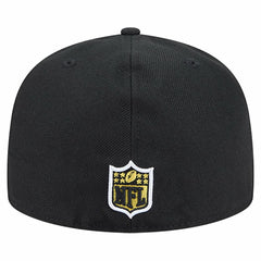 Pittsburgh Steelers New Era Soutache 59FIFTY Fitted Hat - Black - NFL