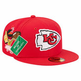 Kansas City Chiefs New Era Group Chat 59FIFTY Fitted Hat - Red - NFL