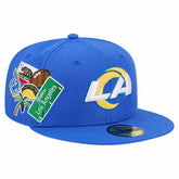 Los Angeles Rams New Era Group Chat 59FIFTY Fitted Hat - Royal - NFL