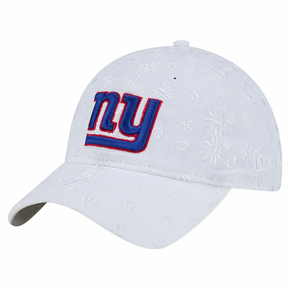 New York Giants New Era Women's Floral 9TWENTY Adjustable Hat - White - NFL