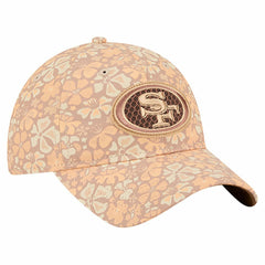 San Francisco 49ers New Era Women's Floral 9TWENTY Adjustable Hat - Tan - NFL