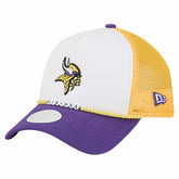 Minnesota Vikings New Era Women's Friendship Bracelet 9FORTY Adjustable Hat - White/Purple - NFL