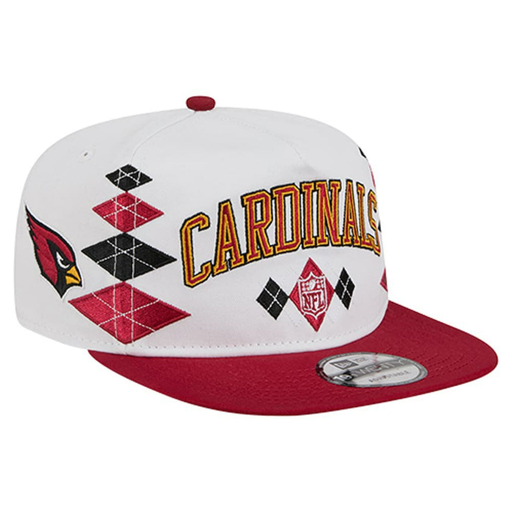 Arizona Cardinals New Era Argyle 19TWENTY Adjustable Hat - White - NFL