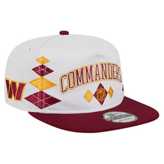 Washington Commanders New Era Argyle 19TWENTY Adjustable Hat - White - NFL