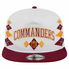 Washington Commanders New Era Argyle 19TWENTY Adjustable Hat - White - NFL