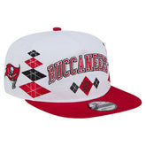 Tampa Bay Buccaneers New Era Argyle 19TWENTY Adjustable Hat - White - NFL