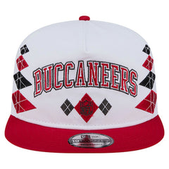 Tampa Bay Buccaneers New Era Argyle 19TWENTY Adjustable Hat - White - NFL