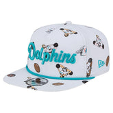 Miami Dolphins New Era Team Cheer 19TWENTY Snapback Hat - White - NFL