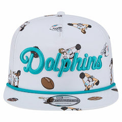 Miami Dolphins New Era Team Cheer 19TWENTY Snapback Hat - White - NFL