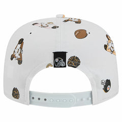 Pittsburgh Steelers New Era Team Cheer 19TWENTY Snapback Hat - White - NFL