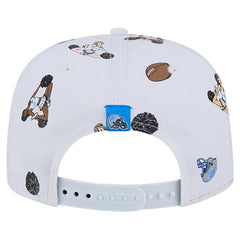 Detroit Lions New Era Team Cheer 19TWENTY Snapback Hat - White - NFL