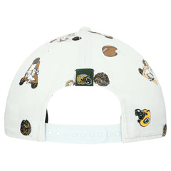 Green Bay Packers New Era Team Cheer 19TWENTY Snapback Hat - White - NFL