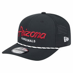 Arizona Cardinals New Era Script 9SEVENTY Adjustable Hat - Black - NFL