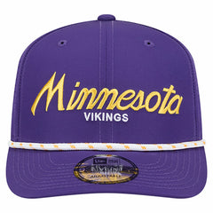 Minnesota Vikings New Era Script 9SEVENTY Adjustable Hat - Purple - NFL