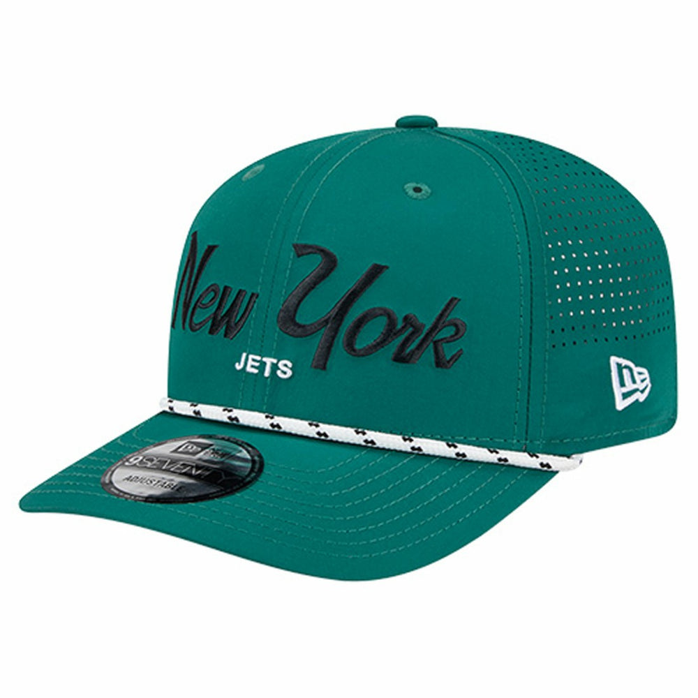 New York Jets New Era Script 9SEVENTY Adjustable Hat - Green - NFL