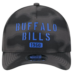 Buffalo Bills New Era Halftone Camo 9FORTY Hat - Gray - NFL