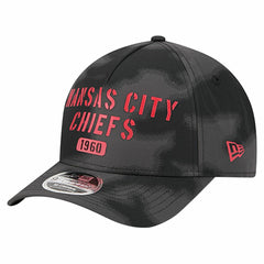 Kansas City Chiefs New Era Halftone Camo 9FORTY Hat - Gray - NFL