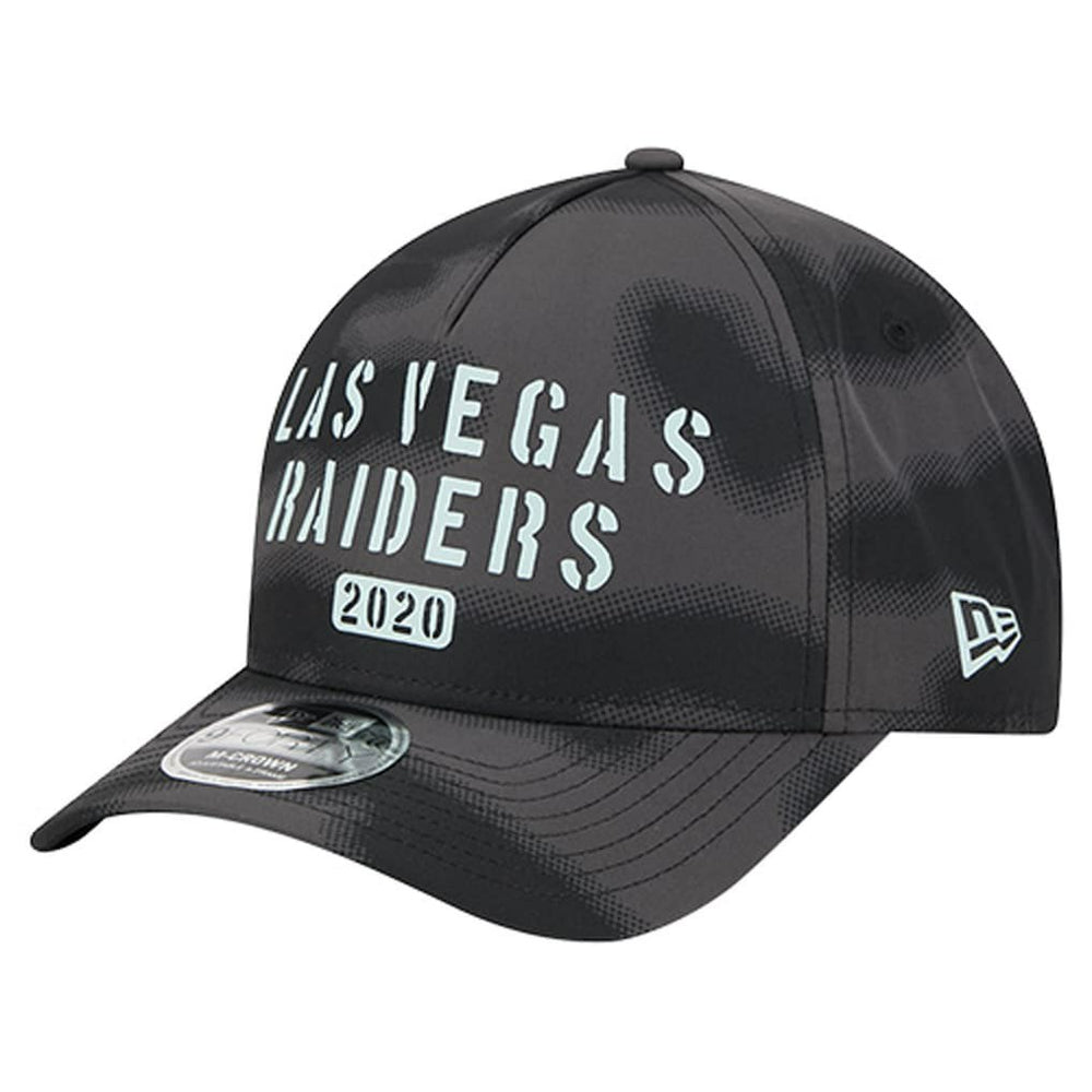 Las Vegas Raiders New Era Halftone Camo 9FORTY Hat - Gray - NFL