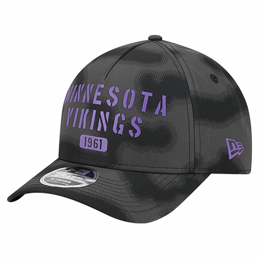 Minnesota Vikings New Era Halftone Camo 9FORTY Hat - Gray - NFL