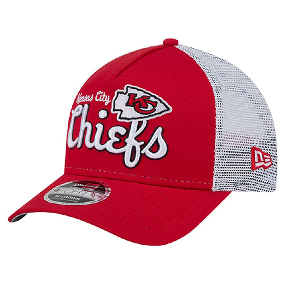 Kansas City Chiefs New Era Side Lines 9FORTY Adjustable Hat - Red - NFL