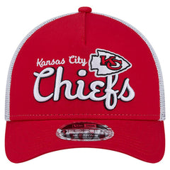 Kansas City Chiefs New Era Side Lines 9FORTY Adjustable Hat - Red - NFL