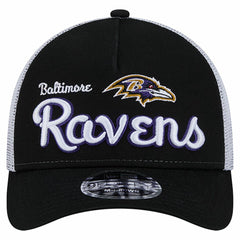 Baltimore Ravens New Era Side Lines 9FORTY Adjustable Hat - Black - NFL