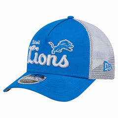Detroit Lions New Era Side Lines 9FORTY Adjustable Hat - Blue - NFL
