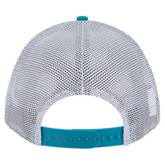 Miami Dolphins New Era Side Lines 9FORTY Adjustable Hat - Aqua - NFL