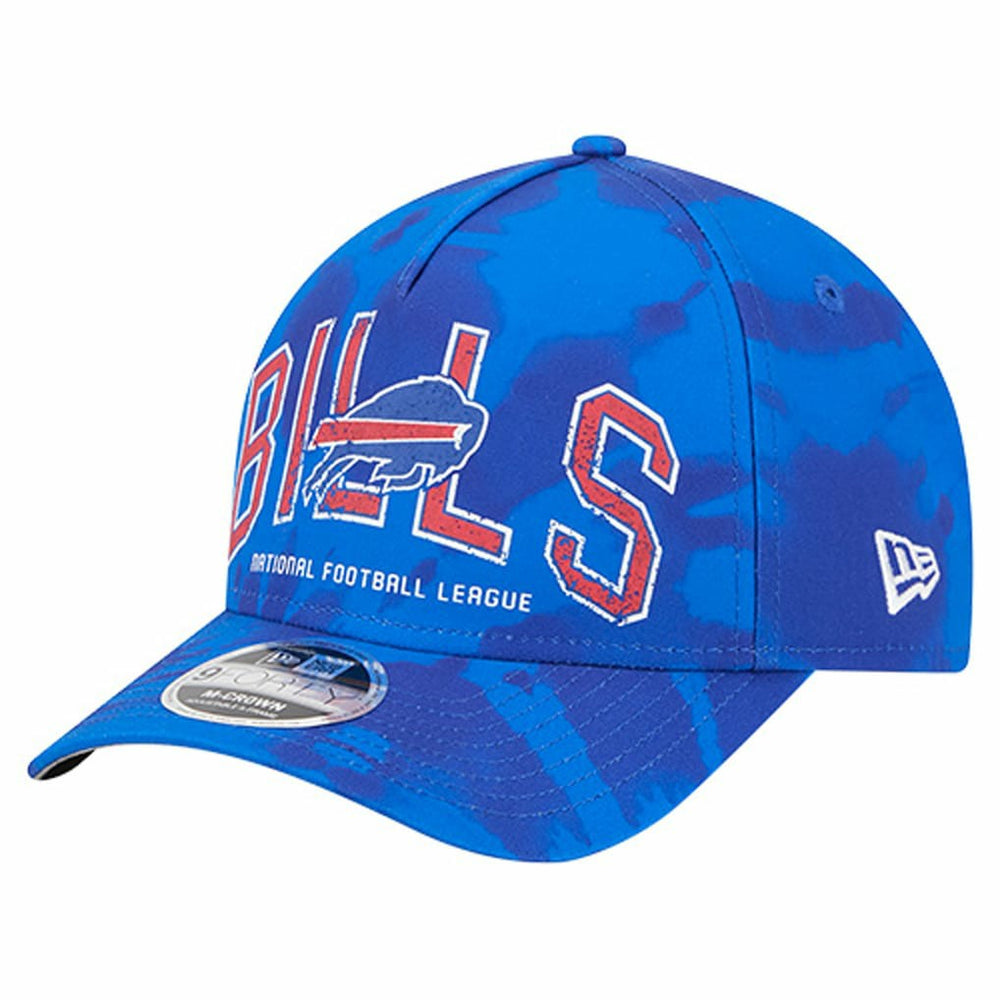 Buffalo Bills New Era Tie Dye Fade 9Forty M-Crown A-Frame Adjustable Hat - Royal - NFL