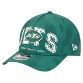 New York Jets New Era Tie Dye Fade 9Forty M-Crown A-Frame Adjustable Hat - Green - NFL