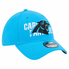Carolina Panthers New Era Overlap Logo 39THIRTY Stretch Fit Hat - Blue - NFL
