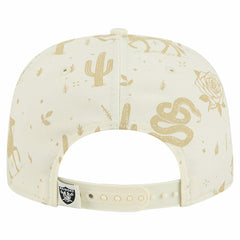 Las Vegas Raiders New Era Desert Rose 19TWENTY Adjustable Hat - Cream - NFL