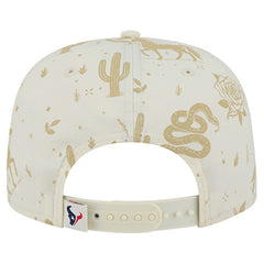 Houston Texans New Era Desert Rose 19TWENTY Adjustable Hat - Cream - NFL
