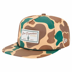 San Francisco 49ers New Era Duck Rope 19TWENTY Snapback Hat - Camo - NFL