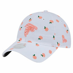 Atlanta Falcons New Era Women's Fruit Pattern 9TWENTY Adjustable Hat - White - NFL