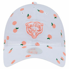 Chicago Bears New Era Women's Fruit Pattern 9TWENTY Adjustable Hat - White - NFL