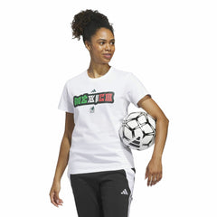 Adidas - Mexico National Team Women's Jersey Hook T-Shirt - White