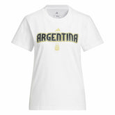 Adidas - Argentina National Team Women's Jersey Hook T-Shirt - White