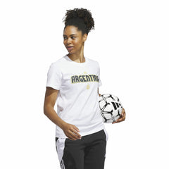 Adidas - Argentina National Team Women's Jersey Hook T-Shirt - White